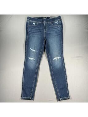 Torrid Lean Jean High-Rise Slim Boot Jean Pull on Super Soft Short Size 1X NEW